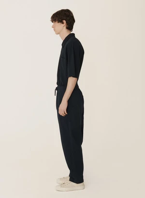 YMCEarth Alva Garment Dyed Organic Cotton Skate Trouser - Navy 6 YMCEarth Alva Garment Dyed Organic Cotton Skate Trouser - Navy - Image 4