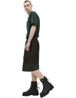 Ziggy ChenLinen Shorts - Brown -Grami Jean Shop Ziggy Chen Brown linen shorts 20230531012202 1