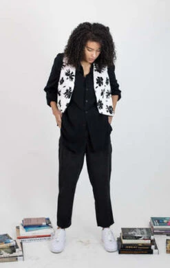 Zii RopaUnisex Zii Ropa Manu Corduroy Pant - Black