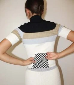 Giu Giugui Gui NONNA Cycling Jersey - Black/Cream