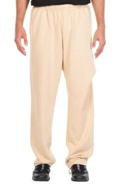 We11doneLogo Wide Jogger Pants - Beige